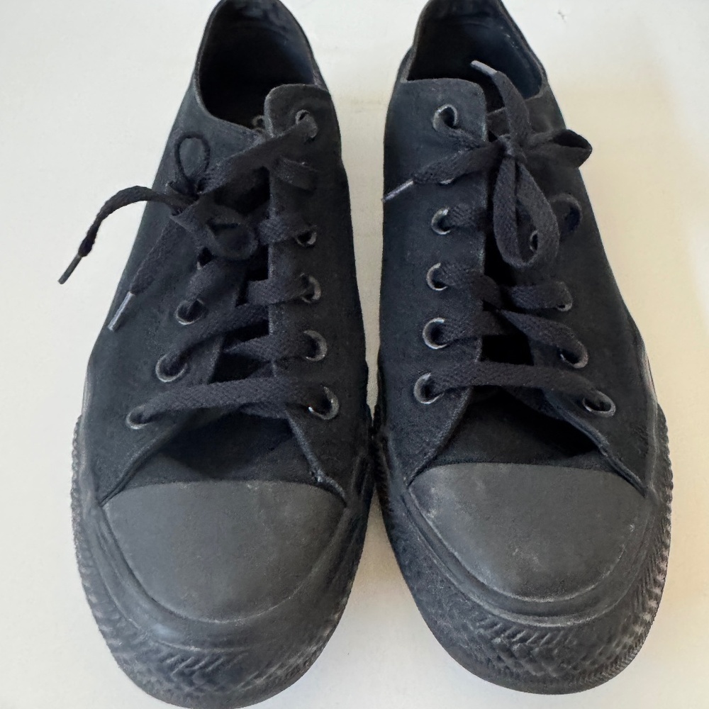Converse Chuck Taylor All Star Low Top sneakers in the Black Monochrome  -